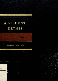 Image of A GUIDE TO KEYNES