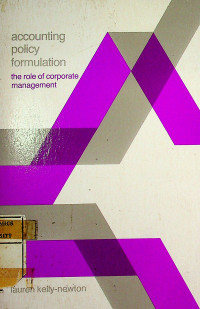 Image of accounting policy formulation the role of corporate management