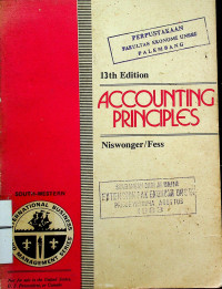 Image of ACCOUNTING PRINCIPLES, 13th Edition