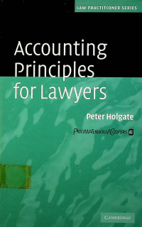 Image of Accounting Principles for Lawyers