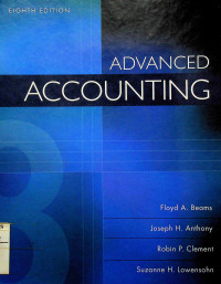 Image of ADVANCED ACCOUNTING, EIGHTH EDITION
