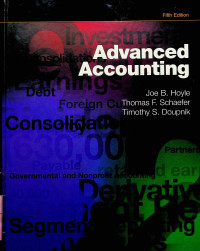Image of Advanced Accounting, Fifth Edition