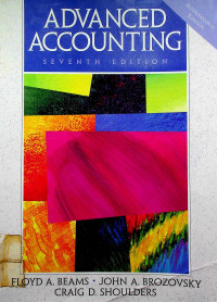Image of ADVANCED ACCOUNTING, SEVENTH EDITION