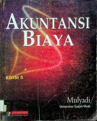 Image of AKUNTANSI BIAYA