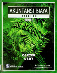 Image of AKUNTANSI BIAYA  BUKU 2 Edisi 13