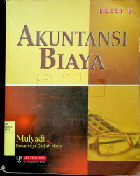 Image of AKUNTANSI BIAYA, EDISI 5, Cet. 13