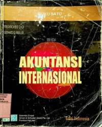 Image of AKUNTANSI INTERNASIONAL, BUKU SATU EDISI KEDUA