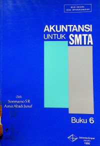 Image of AKUNTANSI UNTUK SMTA, Buku 6