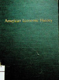 Image of American Economic History