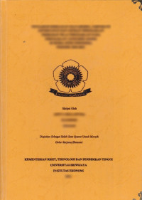 Image of ANALISIS KINERJA KEUANGAN PADA PT MUSI GRIYA SAKTI PALEMBANG