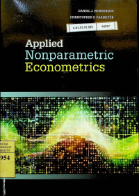 Image of Applied Nonparametric Econometrics