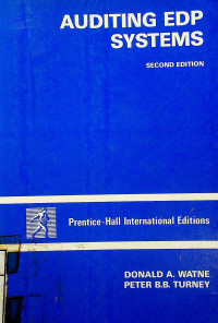 Image of AUDITING EDP SYSTEMS, SECOND EDITION