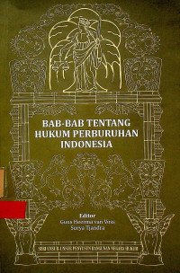 Image of BAB-BAB TENTANG HUKUM PERBURUHAN INDONESIA
