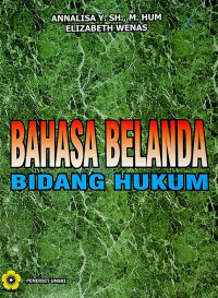 Image of BAHASA BELANDA BIDANG HUKUM