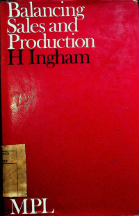 Image of Balancing Sales and Production