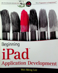 Image of Beginning iPad Application Development