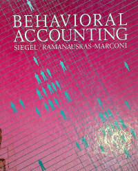 Image of BEHAVIORAL ACCOUNTING