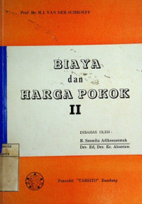 Image of BIAYA dan HARGA POKOK II