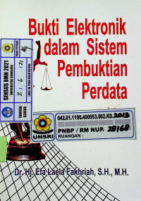 Image of Bukti Elektronik dalam sistem Pembuktian Perdata