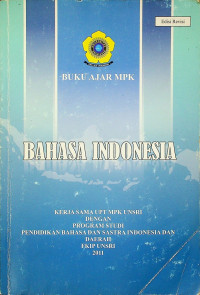 Image of BUKU AJAR MPK BAHASA INDONESIA, Edisi Revisi