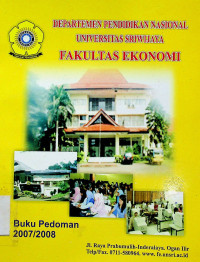 Image of BUKU PEDOMAN FAKULTAS EKONOMI TAHUN AKADEMIK 2007/2008
