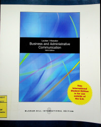 Image of Business and Administrative Communication, Ninth Edition