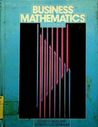 Image of BUSINESS MATHEMATICS FOURTH EDITION