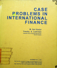 Image of Case Problems in International Finance