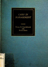 Image of CASES IN MANAGEMENT, THIRD EDITION