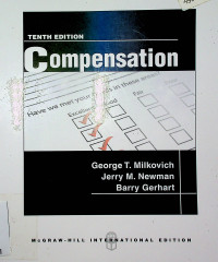 Image of Compensation, TENTH EDITION