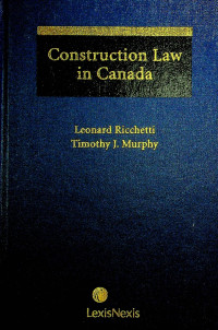 Image of Construction Law in Canada