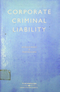Image of CORPORATE CRIMINAL LIABILITY