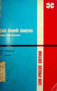 Image of Cost- Benefit Analysis: Theory and Practice
