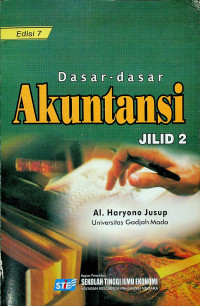 Image of Dasar-dasar Akuntansi JILID 2 Edisi 7