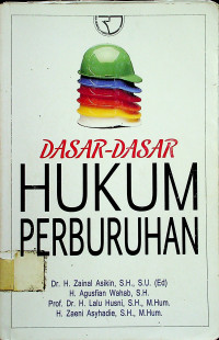 Image of DASAR-DASAR HUKUM PERBURUHAN