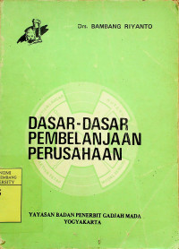 Image of DASAR-DASAR PEMBELANJAAN PERUSAHAAN, Edisi Kedua