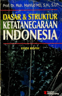 Image of DASAR & STRUKTUR KETATANEGARAAN INDONESIA, EDISI REVISI