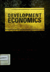 Image of DEVELOPMENT ECONOMICS