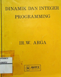Image of DINAMIK DAN INTEGER PROGRAMMING