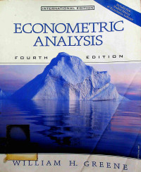 Image of ECONOMETRIC ANALYSIS, FOURTH EDITION
