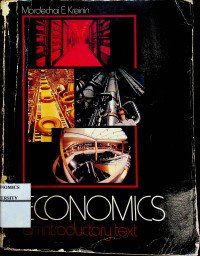 Image of ECONOMICS an introductory text