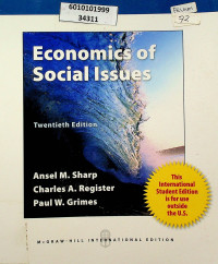 Image of Economics of Social Issues, Twentieth Edition