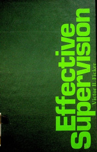 Image of Effective Supervision