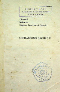 Image of EKONOMI INDONESIA: Gagasan, Pemikiran & Polemik