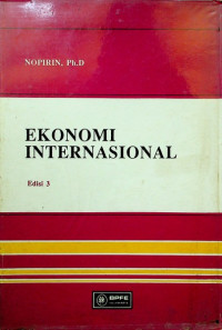 Image of EKONOMI INTERNASIONAL, Edisi 3