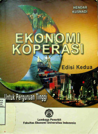 Image of EKONOMI KOPERASI Untuk Perguruan Tinggi
