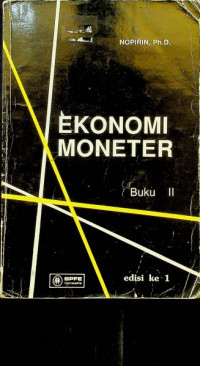 Image of EKONOMI MONETER Buku II