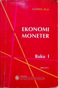 Image of EKONOMI MONETER Edisi 4 Buku I