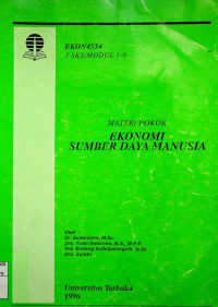 Image of EKONOMI SUMBER DAYA MANUSIA