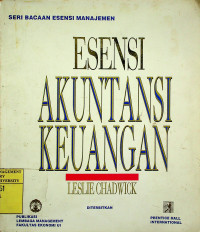 Image of ESENSI AKUNTANSI KEUANGAN